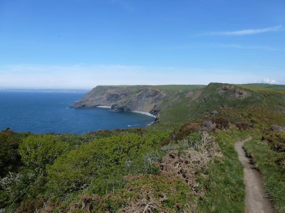 Lower Tresmorn Farmhouse Crackington Haven Exterior photo